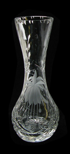 Fucshia Round Specimen Vase