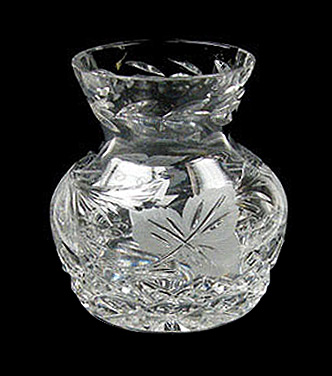 Grapevine 4 inch Straight Sided Thistle Vase
