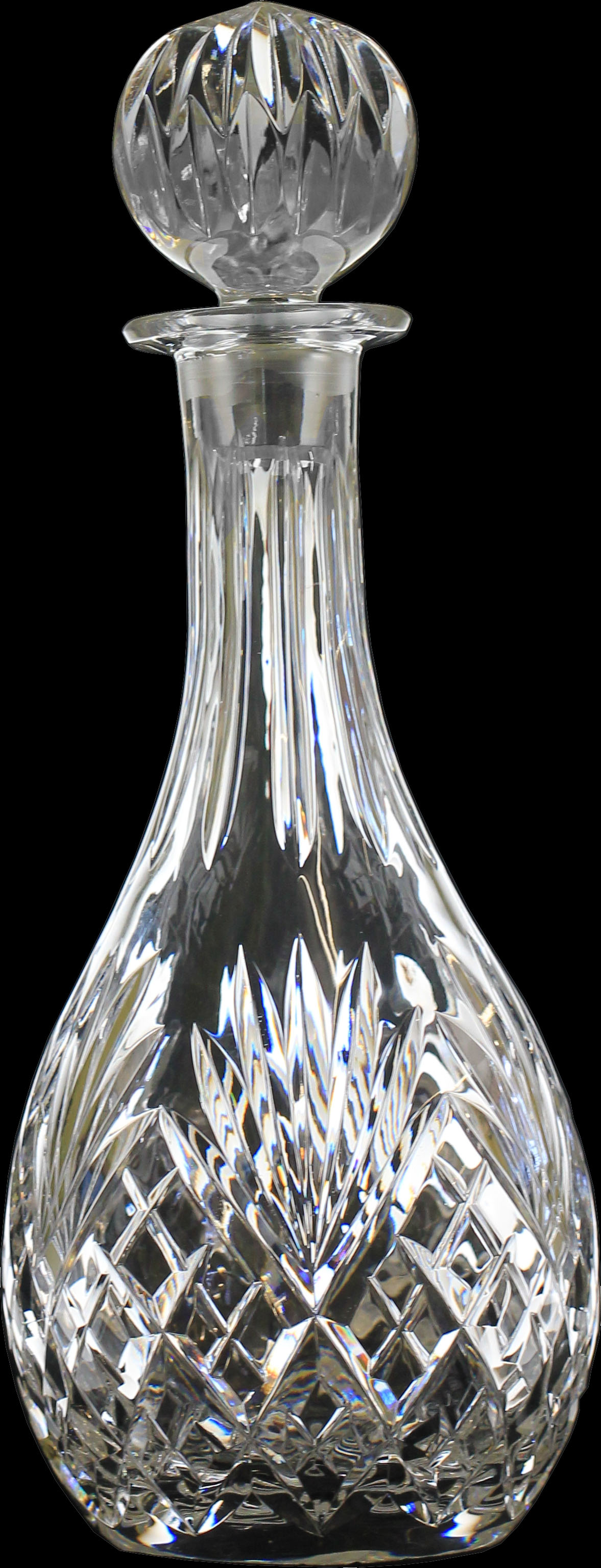 Westminster Round Tall Neck 3/4 Litre Decanter | Crystal Glass Centre