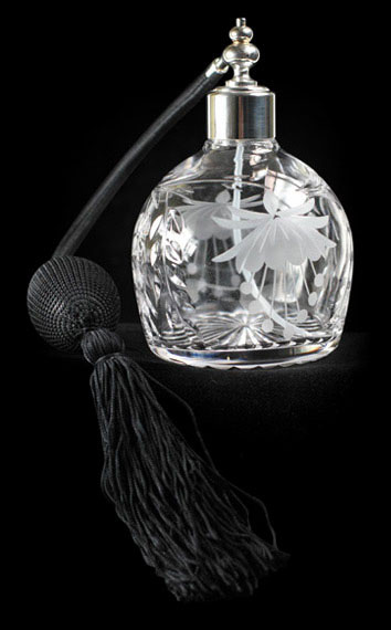 Oval Perfume Bottle Fuchsia