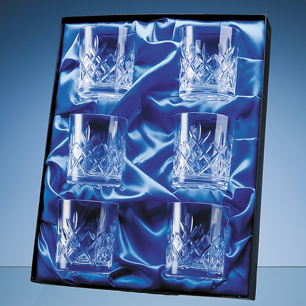 Universal 6 Glass/Award Satin Lined Presentation Box*