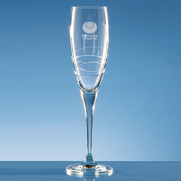 250ml Orbital Crystalite Champagne Flute