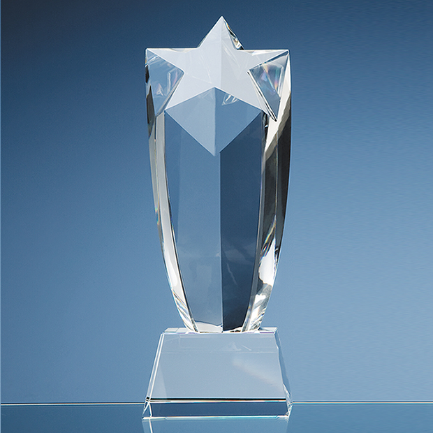 25.5cm Optical Crystal Starburst Award
