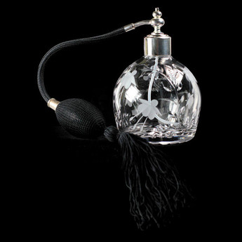 Oval Perfume Bottle Cascade